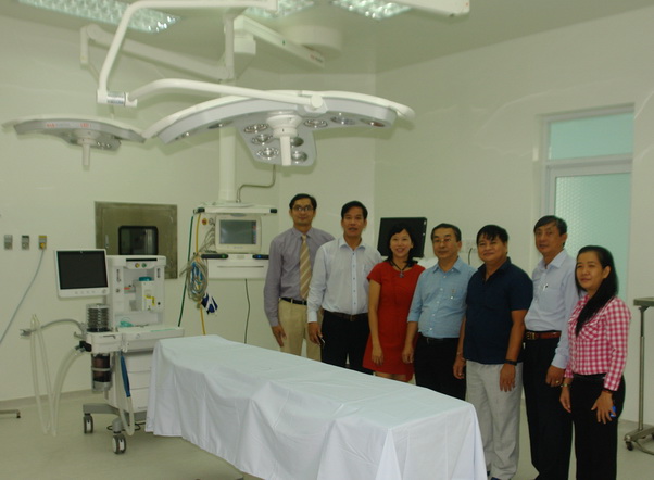 Phòng mổ được trang bị hiện đại của Bệnh viện Đa Khoa Gò Vấp