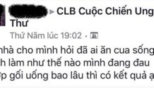 ăn cua sống