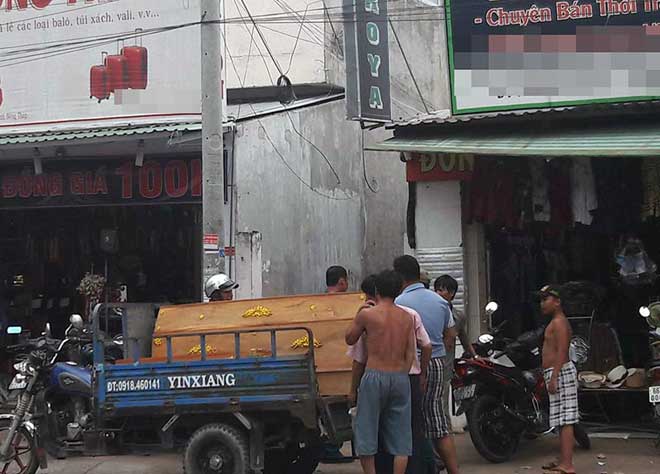 hai cha con chết bất thường