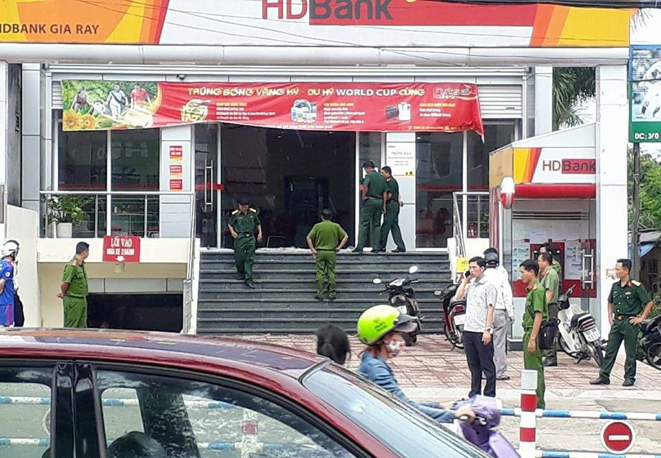 cướp ngân hàng HDBank