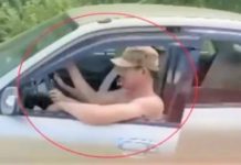 Xử phạt đôi nam nữ trong clip “ngồi chung ghế lái ô tô” lao vun vút trên đường