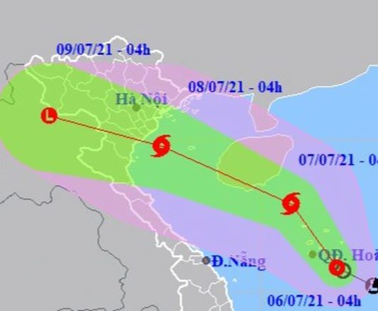 Áp thấp trên Biển Đông có khả năng mạnh lên thành bão