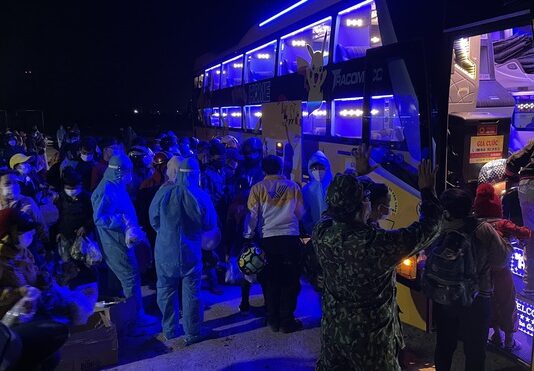 400 người đi xe máy từ Đồng Nai về Ninh Thuận trở thành F0