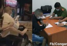 Hà Nội: Bận nhắn tin, nam thanh niên “nhờ” bạn gái dùng chân lái xe