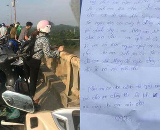 Thông tin sốc vụ cô gái nghi nhảy cầu, để lại thư tuyệt mệnh: “Con không còn sức để chịu đựng”