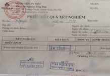 Tài xế bị đề nghị phạt 5 triệu vì sửa giấy xét nghiệm Covid-19