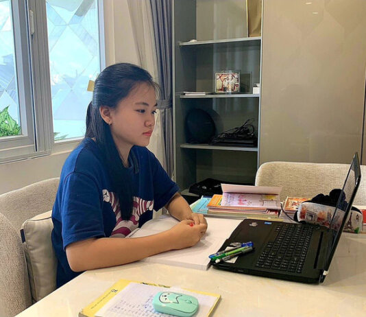 TP HCM: 94,34% học sinh tiểu học tham gia học trên internet