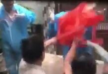 Xôn xao clip người dân và nhân viên y tế ẩ.u đ.ả ở TPHCM