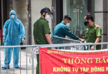 Lập 3 lớp rào phong toả khoảng 4.000 dân do ca mắc Covid-19 chưa rõ nguồn lây