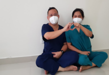 Những cặp vợ chồng nơi tuyến đầu chống dịch