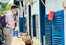 Huyện Nhà Bè phát hiện 19 điểm dịch cộng đồng, chuyển màu từ vàng sang cam