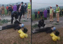 Vợ t.ử vo.ng bên đường, chồng nguy kịch ở nhà: Nghi án giế.t vợ rồi t.ự s.át