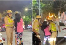 “Bà cô” sấn sổ túm áo CGST đòi trả bằng lái xe, 5 phút giằng co khiến tất cả lắc đầu