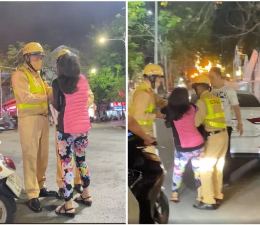 “Bà cô” sấn sổ túm áo CGST đòi trả bằng lái xe, 5 phút giằng co khiến tất cả lắc đầu