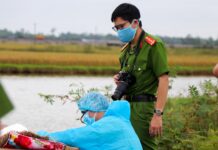 Thi thể nam giới bị bịt miệng, trói tay chân