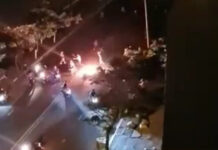 Bắt nhóm côn đồ hỗn chiến bằng dao, ‘bom xăng’ náo động phố biển