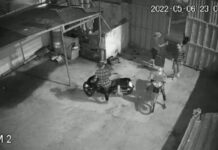 Camera ghi lại toàn cảnh băng trộm gây án ở Bình Chánh