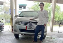 Mua xe ôtô cũ giá 320 triệu đồng, người đàn ông bấm được biển số “VIP” 777.77
