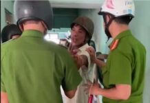 Tạm giữ hình sự người chồng dùng rựa ch.ém vợ bốn nhát