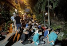 Bắt quả tang 45 người làm chuyện phi pháp ở Rạch Nước Lên