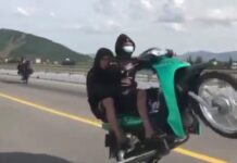 Triệu tập 6 thanh thiếu niên điều khiển xe mô tô lạng lách, bốc đầu trên Quốc lộ 1