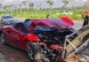 Vụ xe Ferrari bị đâm nát đầu: Diễn biến mới nhất gây bất ngờ