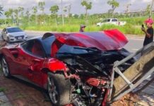 Vụ xe Ferrari bị đâm nát đầu: Diễn biến mới nhất gây bất ngờ