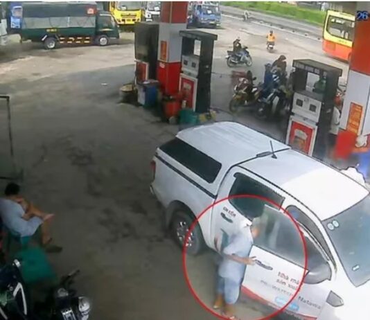 Táo tợn trộm tài sản trong ô tô ngay cây xăng ở quận 12