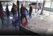 Nhóm côn đồ bịt mặt lao vào nhà khống chế, đánh đập gia chủ