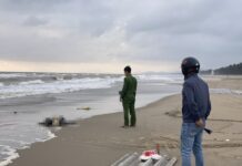 Bàng hoàng phát hiện thi thể trên bãi biển