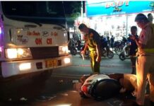 Sắp về đến nhà, người phụ nữ t.ử v.ong trước chợ Đông Đô