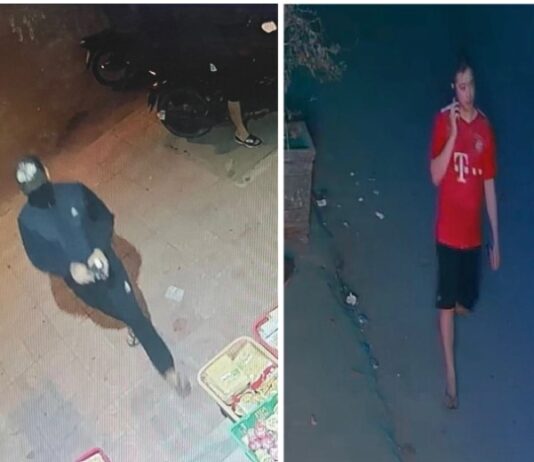 Truy tìm nghi phạm trong vụ án gi.ế.t người, đổi áo thể thao từ màu đen sang màu đỏ