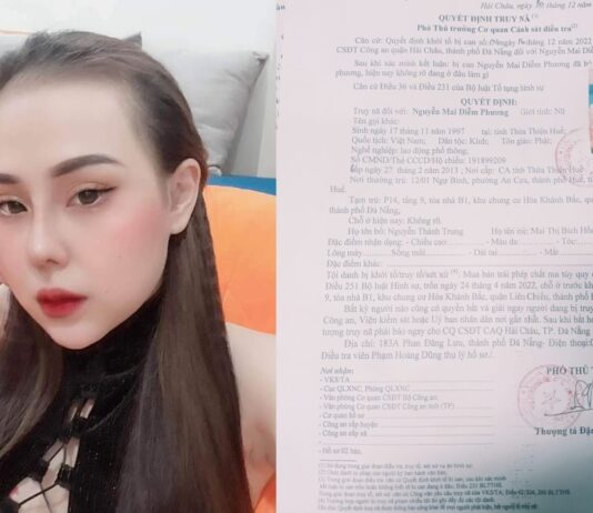 Một “hot girl” mua bán ma túy đang bị Công an Đà Nẵng truy nã