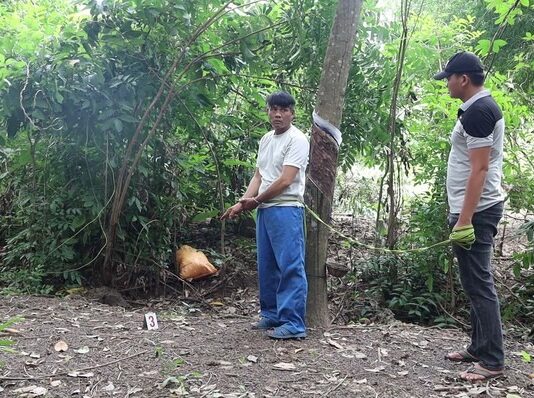 Bắt đối tượng hi.ếp d.â.m bé gái lúc rạng sáng khi bố mẹ đi cạo mủ cao su