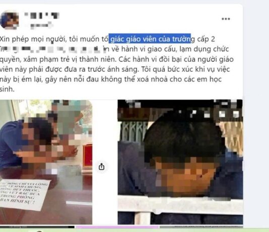 Tạm giữ hình sự thầy giáo bị phụ huynh lên mạng tố xâm hại nữ sinh ở Bình Dương