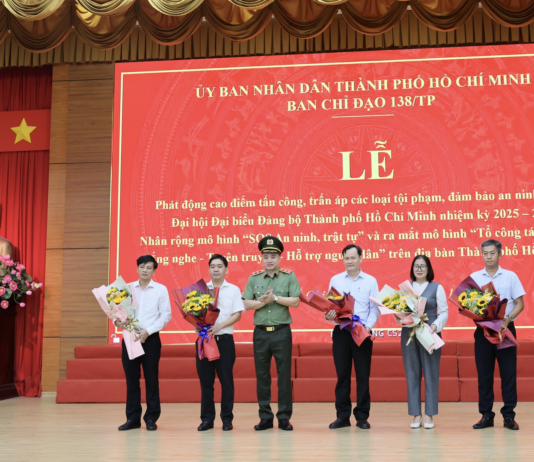 Công an Thành phố Hồ Chí Minh phát động cao điểm trấn áp tội phạm, bảo đảm an ninh, an toàn Đại hội đại biểu Đảng bộ Thành phố nhiệm kỳ 2025 – 2030