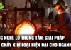 Công nghệ lò trung tần: Giải pháp nấu chảy kim loại hiện đại cho ngành đúc