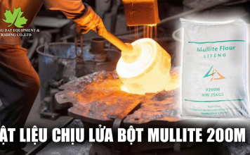 Thiết bị Phong Đạt: Vật liệu chịu lửa bột Mullite 200M
