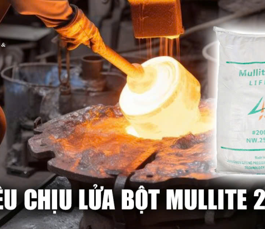Thiết bị Phong Đạt: Vật liệu chịu lửa bột Mullite 200M