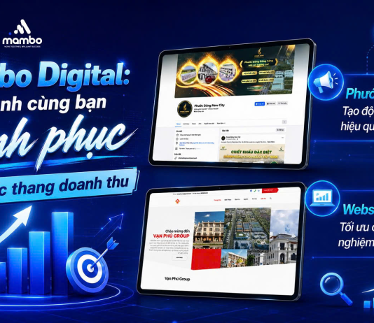 Mambo Digital: Đồng hành cùng bạn chinh phục những nấc thang doanh thu