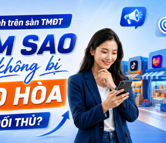 Kinh doanh trên sàn TMĐT: Làm sao để không bị bão hòa giữa đối thủ?