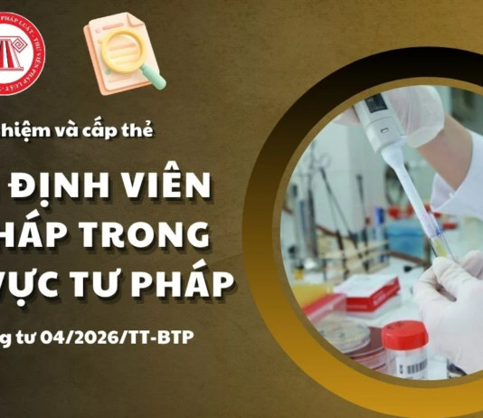 Bổ nhiệm và cấp thẻ giám định viên tư pháp trong lĩnh vực tư pháp khi đáp ứng được các tiêu chuẩn ra sao theo Thông tư 04 mới nhất?
