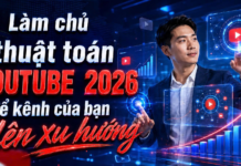 Làm chủ thuật toán Youtube 2026 để kênh của bạn lên xu hướng