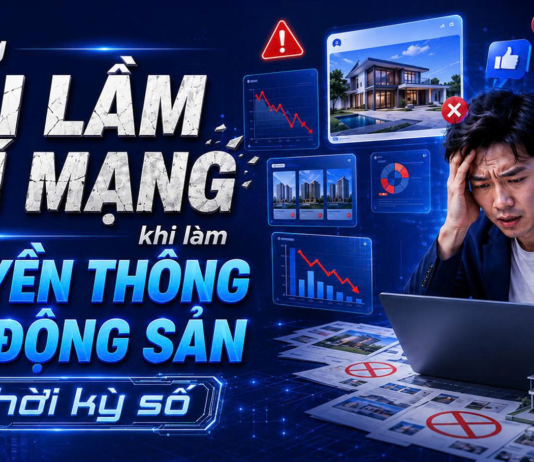 Những sai lầm chí mạng khi làm truyền thông bất động sản thời kỳ số